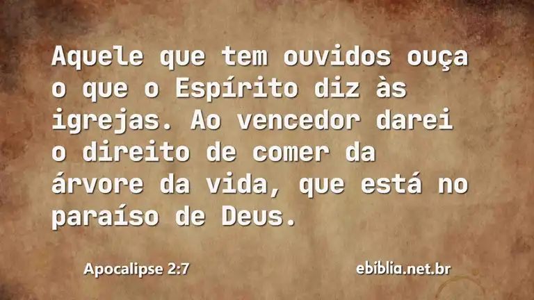 Apocalipse 2:7