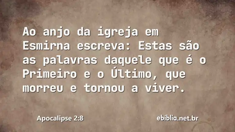 Apocalipse 2:8