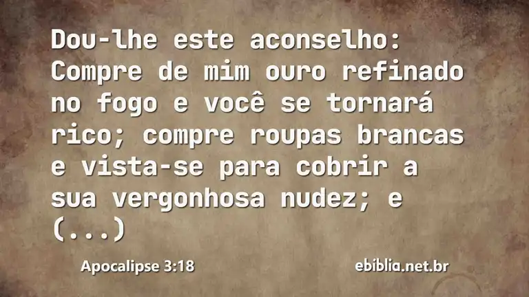 Apocalipse 3:18