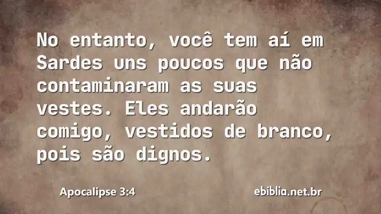 Apocalipse 3:4