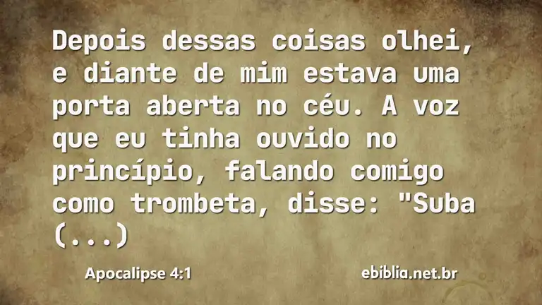 Apocalipse 4:1