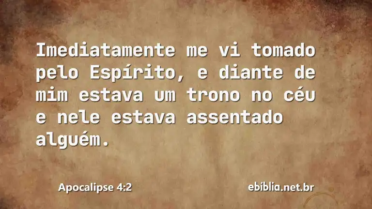 Apocalipse 4:2