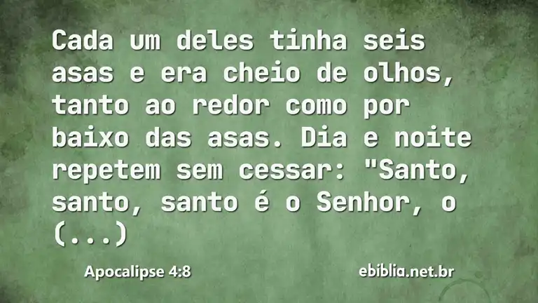 Apocalipse 4:8