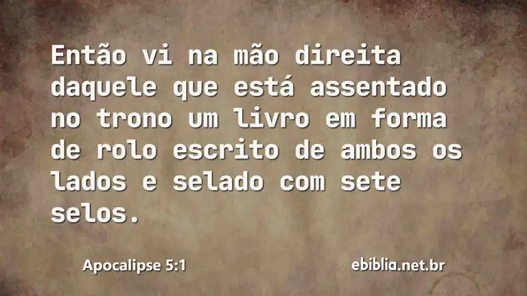 Apocalipse 5:1