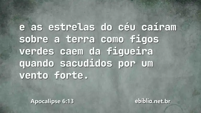 Apocalipse 6:13