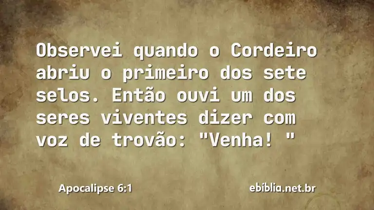 Apocalipse 6:1