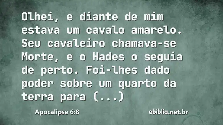 Apocalipse 6:8