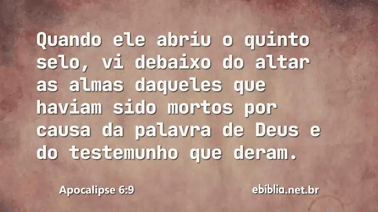 Apocalipse 6:9