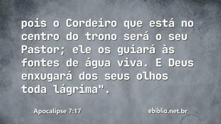 Apocalipse 7:17