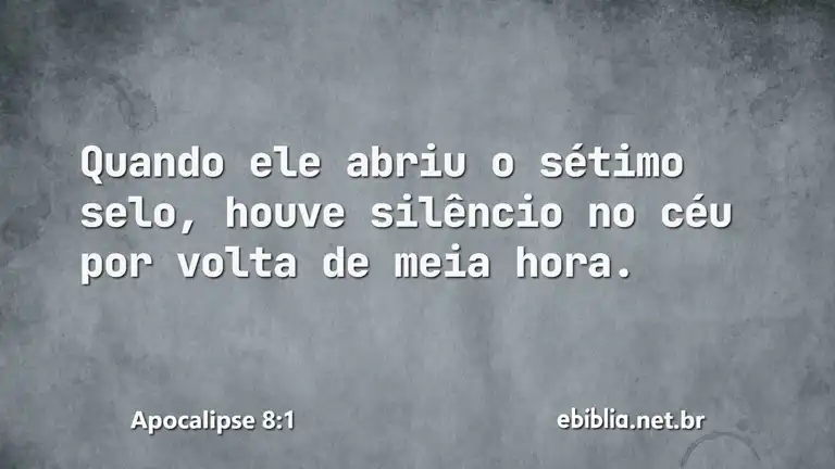 Apocalipse 8:1