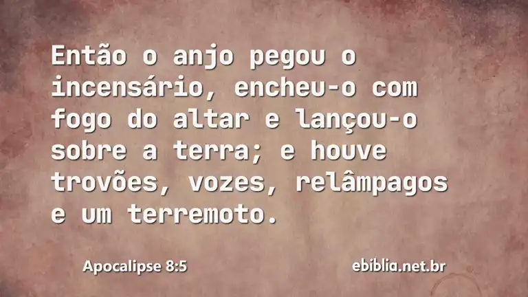 Apocalipse 8:5