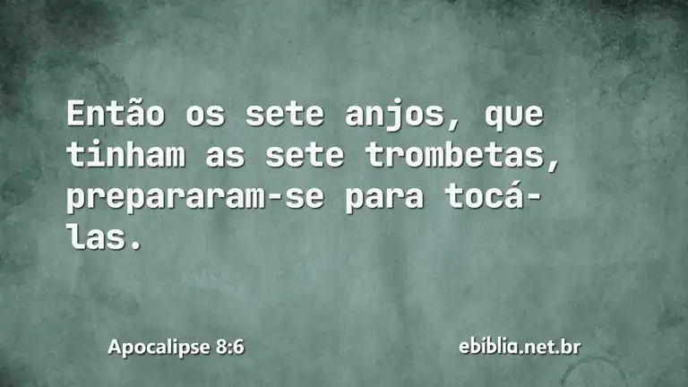 Apocalipse 8:6