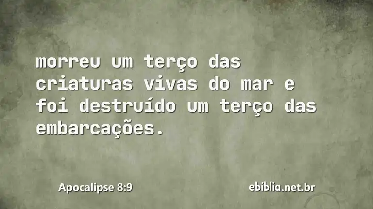 Apocalipse 8:9