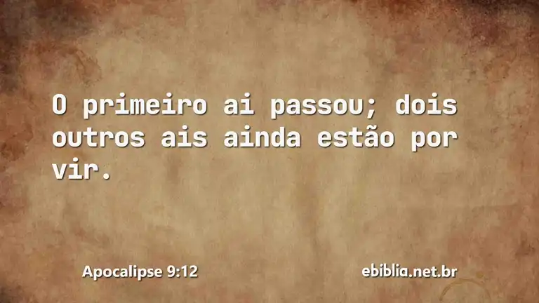 Apocalipse 9:12