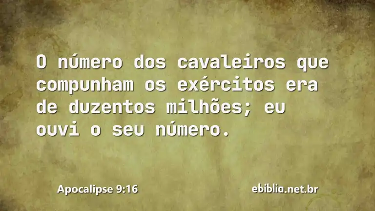 Apocalipse 9:16