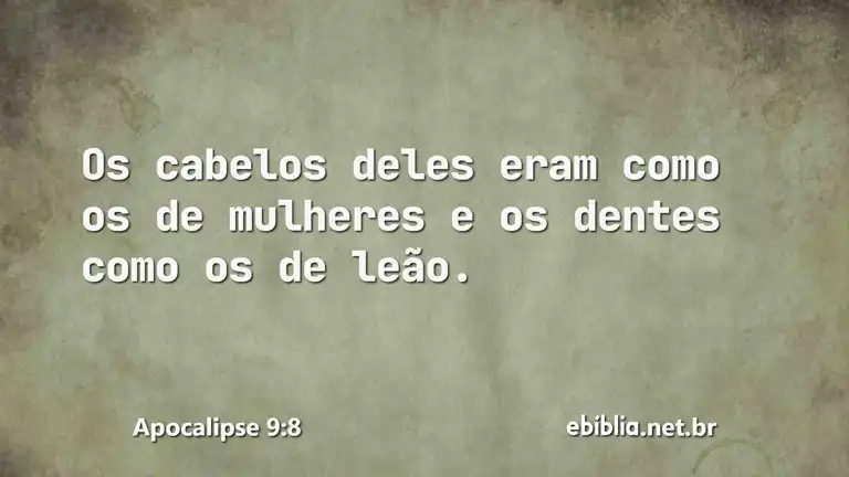 Apocalipse 9:8