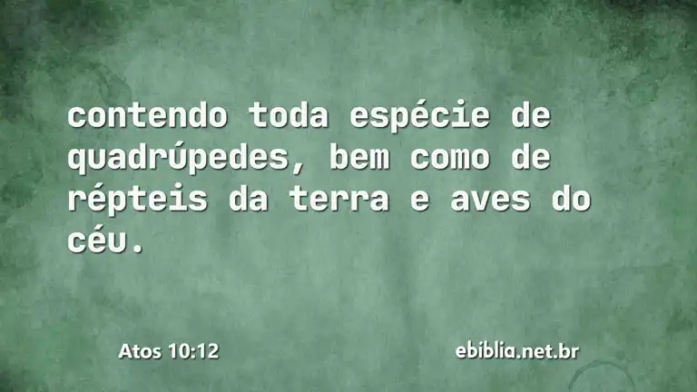 Atos 10:12