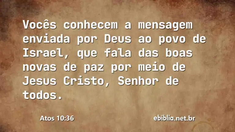 Atos 10:36