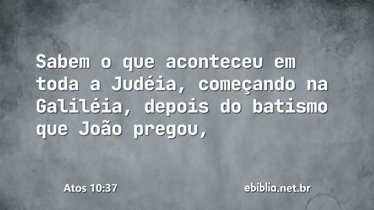 Atos 10:37