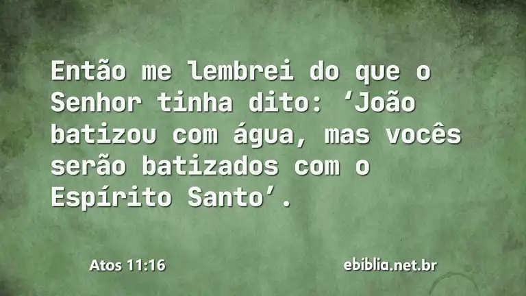 Atos 11:16