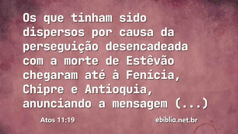 Atos 11:19