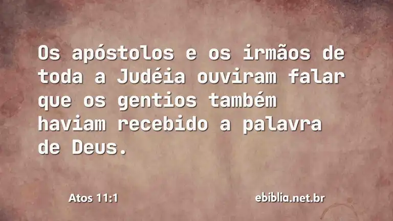 Atos 11:1