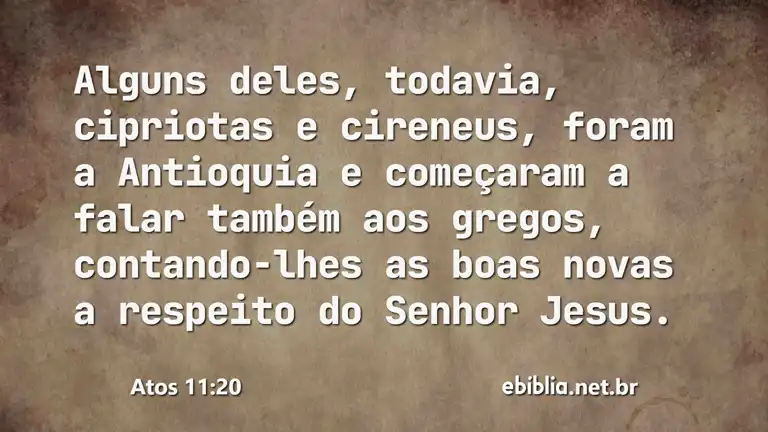 Atos 11:20