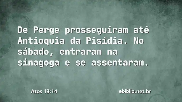 Atos 13:14