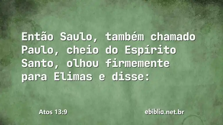 Atos 13:9