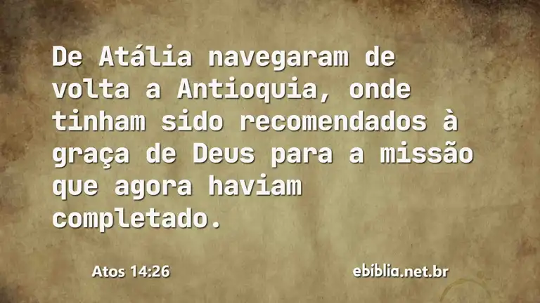 Atos 14:26