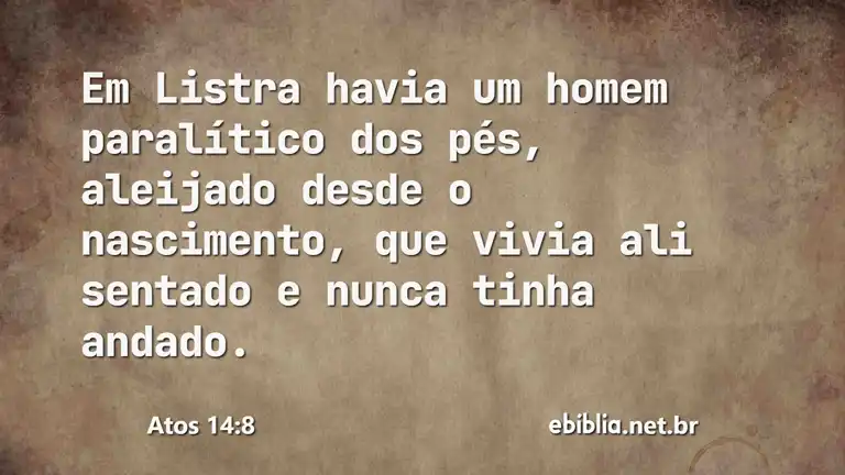 Atos 14:8