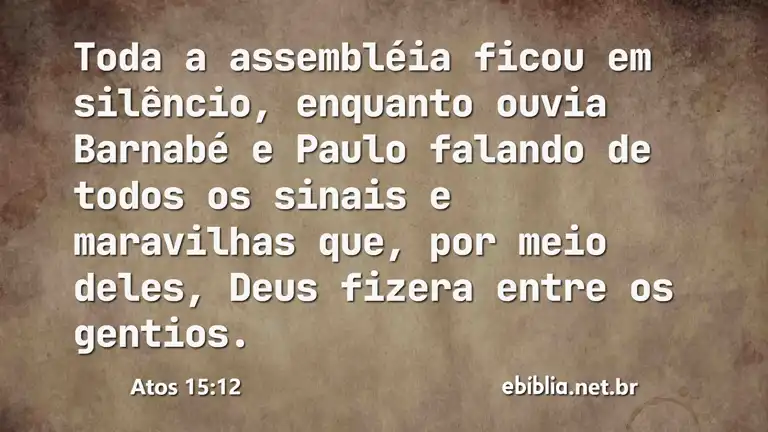 Atos 15:12