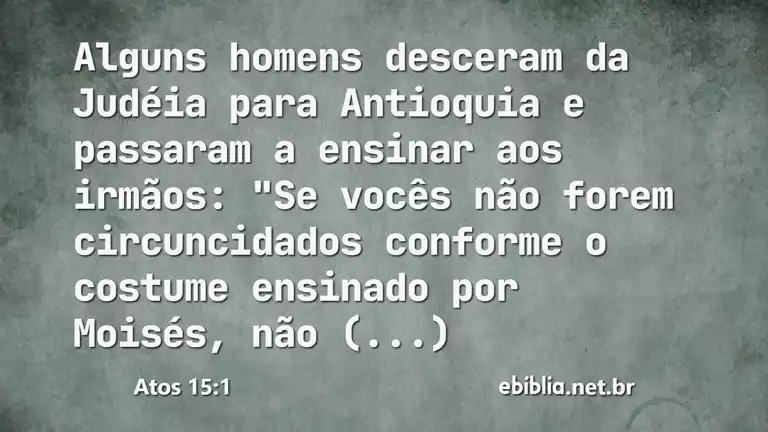 Atos 15:1