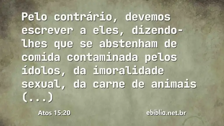 Atos 15:20