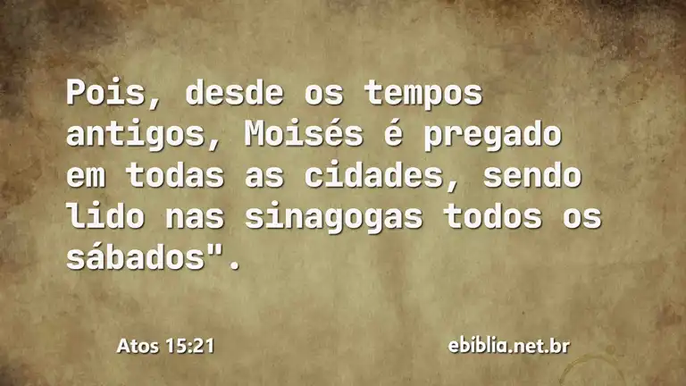 Atos 15:21