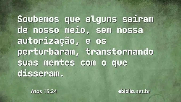 Atos 15:24