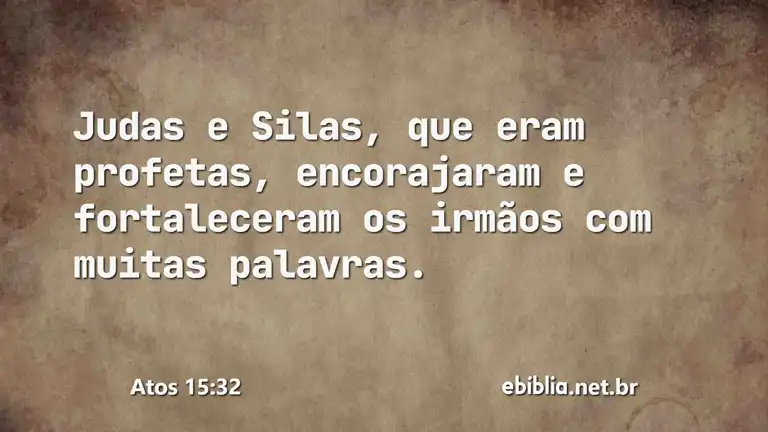 Atos 15:32