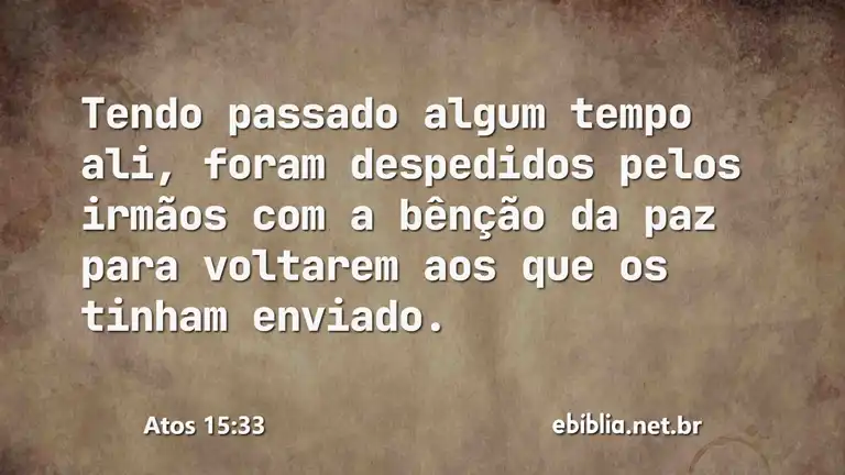 Atos 15:33