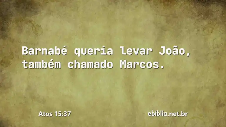 Atos 15:37