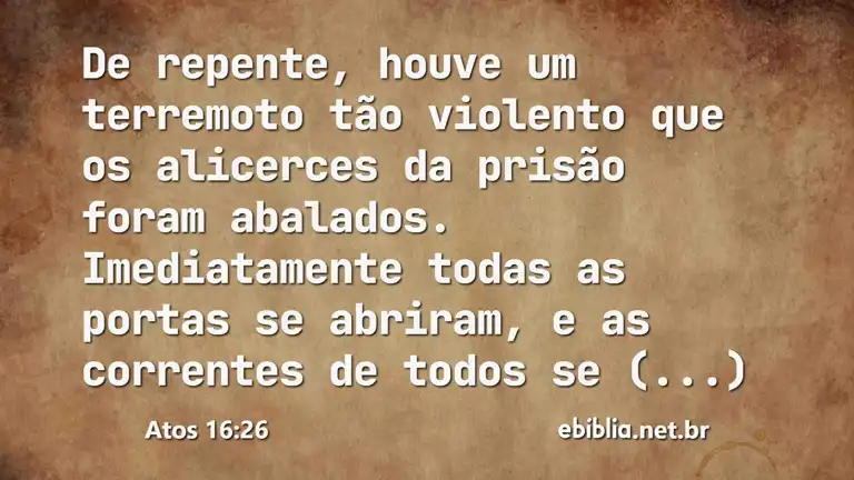 Atos 16:26