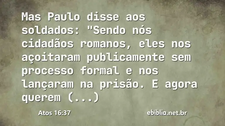 Atos 16:37