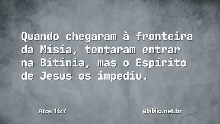 Atos 16:7