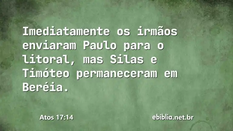 Atos 17:14