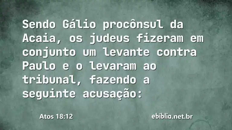 Atos 18:12