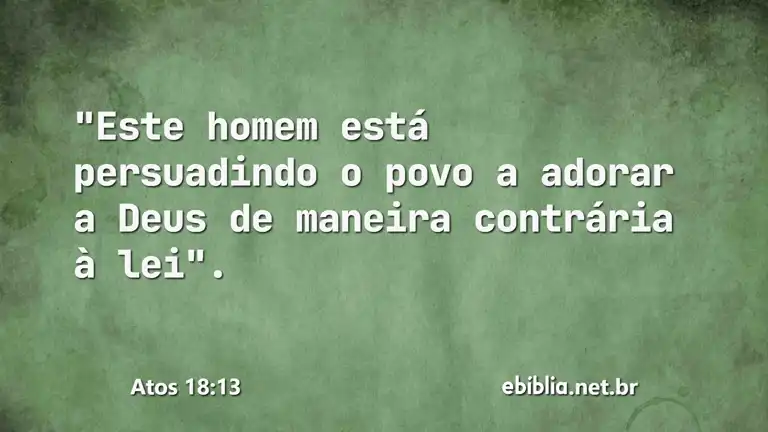 Atos 18:13