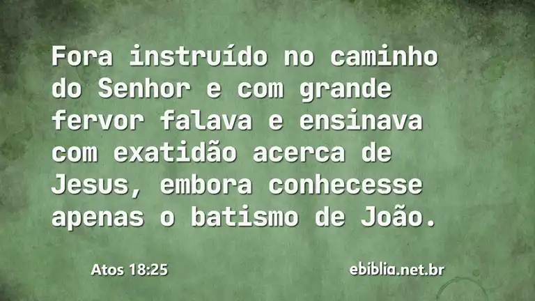 Atos 18:25