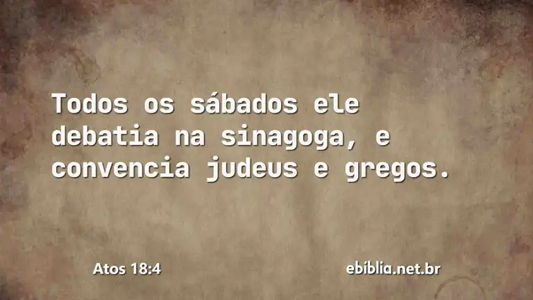 Atos 18:4