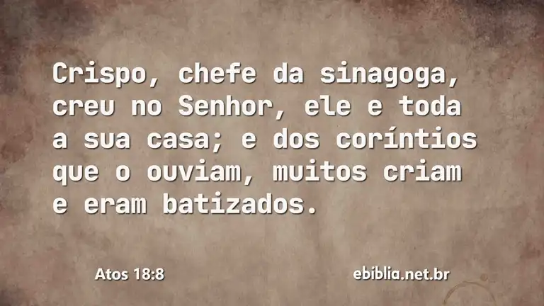 Atos 18:8