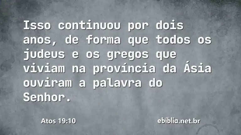 Atos 19:10