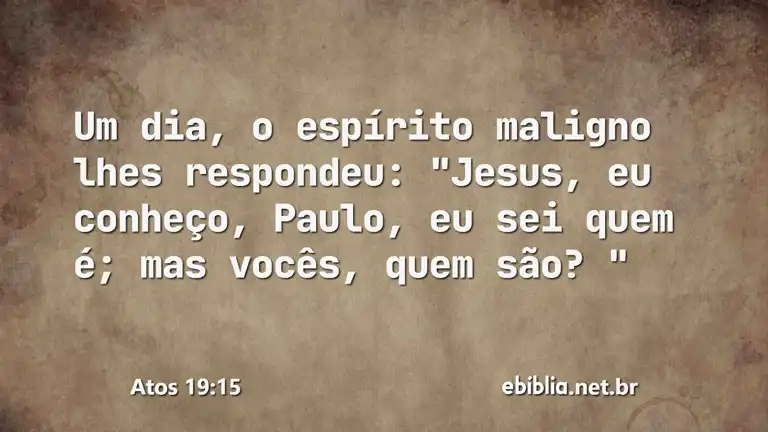 Atos 19:15